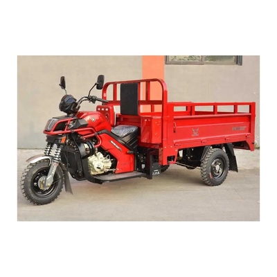 Camión de carga Motor triciclo con motor de gasolina en Ghana con tamaño de neumático 4,50-12