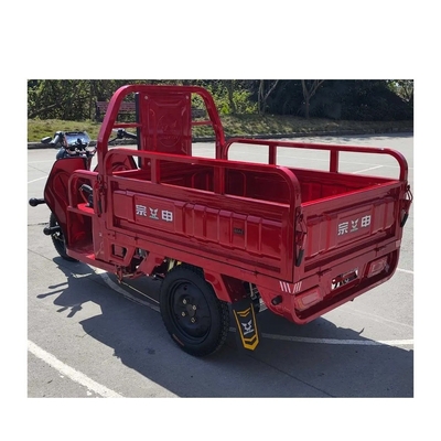 Triciclo eléctrico Tuk Tuk para carga 1500*1000*280mm Kilometraje de conducción≥90km