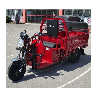 Triciclo eléctrico Tuk Tuk para carga 1500*1000*280mm Kilometraje de conducción≥90km