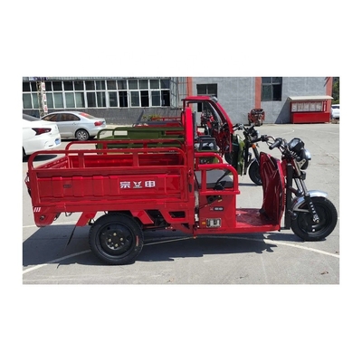 Triciclo eléctrico Tuk Tuk para carga 1500*1000*280mm Kilometraje de conducción≥90km