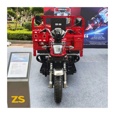 Camión de carga Motor triciclo con motor de gasolina en Ghana con tamaño de neumático 4,50-12