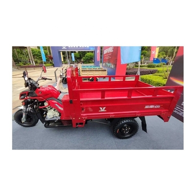 Camión de carga Motor triciclo con motor de gasolina en Ghana con tamaño de neumático 4,50-12