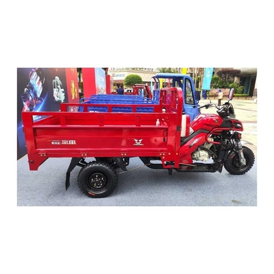 Camión de carga Motor triciclo con motor de gasolina en Ghana con tamaño de neumático 4,50-12