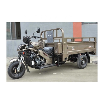 Camión de carga Motor triciclo con motor de gasolina en Ghana con tamaño de neumático 4,50-12