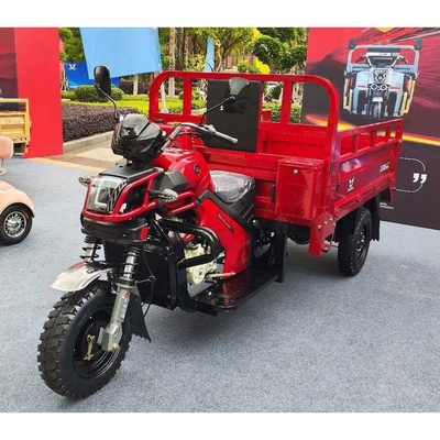50-70Km/h Velocidad máxima Triciclos con motor de gasolina para el transporte de carga en Nigeria