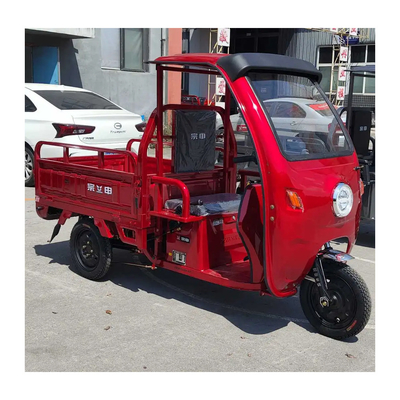 1000W Mini Cargo Bike EV Triciclo Motociclo Scooter cubierto con tiempo de carga de 3-5h