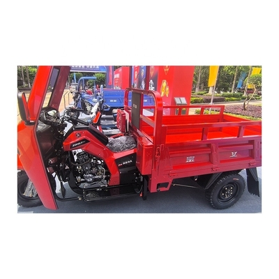Trikes de gasolina 300cc 250cc 3 ruedas motocicletas de carga con cabina cerrada y techo