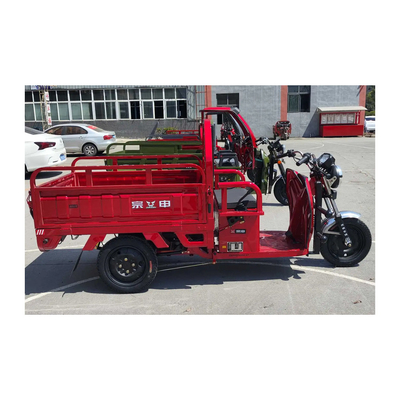 1000W Mini Cargo Bike EV Triciclo Motociclo Scooter cubierto con tiempo de carga de 3-5h