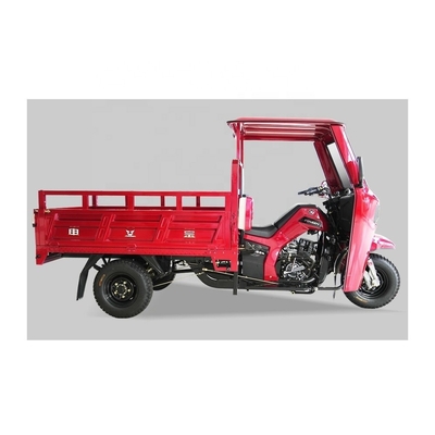 Triciclo de carga motorizado de tres ruedas para adultos en Ghana Tanzanía Cerrada Triciclos motorizados