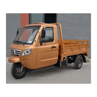 Triciclo de carga de gasolina de cabina cerrada 250cc en Kenia Capacidad de carga útil ≥400kg para carga
