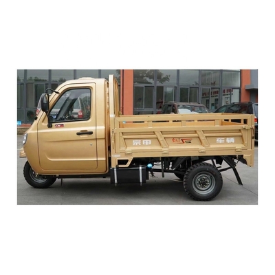 Triciclo de carga de gasolina de cabina cerrada 250cc en Kenia Capacidad de carga útil ≥400kg para carga