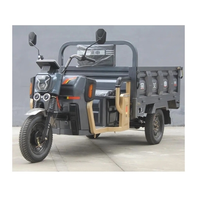 Triciclo eléctrico de carga de tres ruedas de 1000W para adultos de 1 pasajero Tipo de carrocería abierta