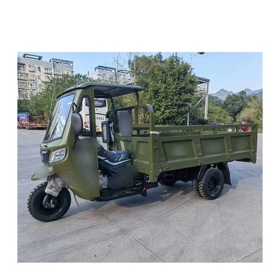 Triciclo de carga de ciclomotor con motor de gasolina con motor automático para 1 pasajero Capacidad de carga útil ≥ 400 kg