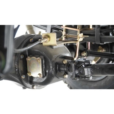 Angola Off Road Drive Motor de gasolina Triciclo de carga motorizado con tamaño de neumático de 5,00-12