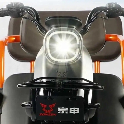 Triciclos eléctricos de tres ruedas con asiento del pasajero Tiempo de carga h 3-5h Para el pasajero