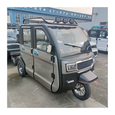 Sistema de freno del disco delantero y del disco trasero El triciclo eléctrico para 3 pasajeros en la India