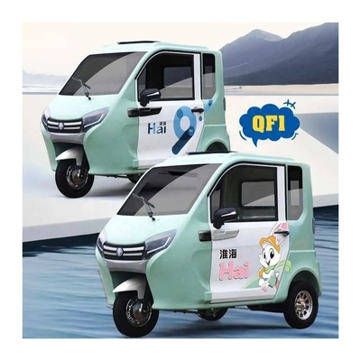 Triciclo eléctrico de 3 ruedas para adultos / Tiempo de carga h 7-9h Luxoso tuktuk