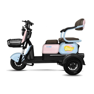Pasajeros 2 Scooter eléctrico de 3 ruedas Motor E-Bike para adultos Tuk Tuk Movilidad E Scooter