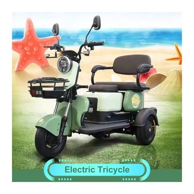 Pasajeros 2 Scooter eléctrico de 3 ruedas Motor E-Bike para adultos Tuk Tuk Movilidad E Scooter