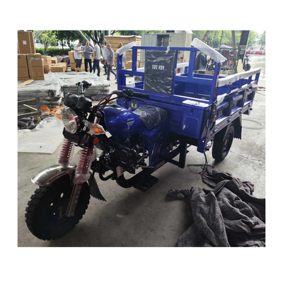Motocicleta motorizada de 3 ruedas en Kenia con 43 suspensión delantera de resorte externo