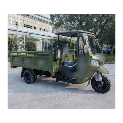 Triciclo de carga de gasolina de 300 cc con capacidad de carga útil ≥ 400 kg y alto rendimiento