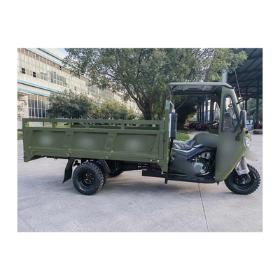 Triciclo de carga de gasolina de 300 cc con capacidad de carga útil ≥ 400 kg y alto rendimiento