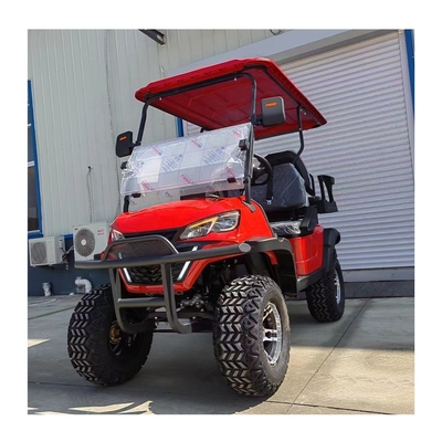15-20° Capacidad de grado 2 2 Carritos de golf EV fuera de carretera con tracción a cuatro ruedas personalizada
