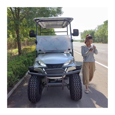 2850*1250*1950mm Golf Carro eléctrico 2 2 La mayoría del álamo 12 pulgadas de luz Carro eléctrico de golf
