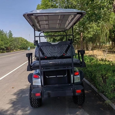 4 plazas carro de golf eléctrico posición de pie de la cola del carro de golf 48V LiFePO4 baterías de litio